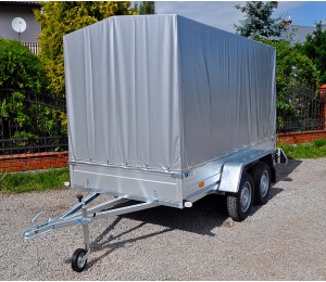 Double Axial Trailers to 750 kg - Rydwan Euro C-750/F2 295x125x35 cm