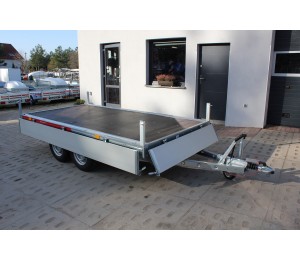 Przyczepy Towarowe Ciężkie do 3500 kg - Przyczepa TEMARED Platforma, Transporter 3217/2 C
