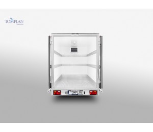 Przyczepa Brenderup Cargo 7260 B drzwi 260x155x150 cm