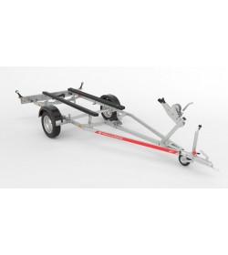 Przyczepa podłodziowa Tema JET (pod skuter wodny max długość 4,5 m)