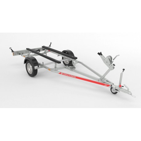 Przyczepa podłodziowa Tema JET (pod skuter wodny max długość 4,5 m)