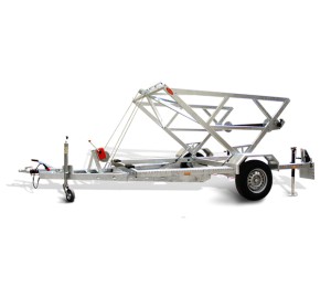 Przyczepa do przewozu kabli