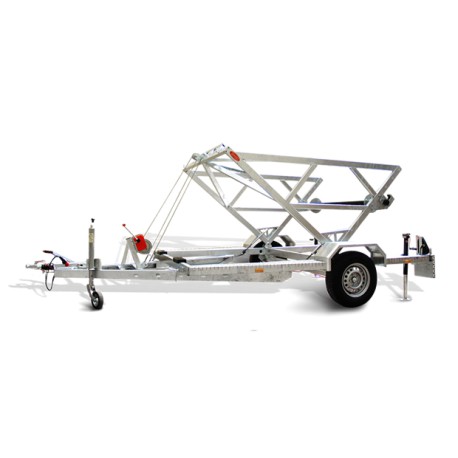 Przyczepa do przewozu kabli