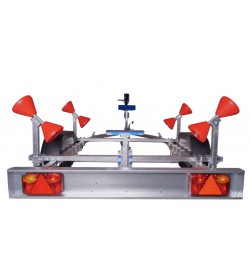 Przyczepa podłodziowa Tema JET (pod skuter wodny max długość 4,5 m)