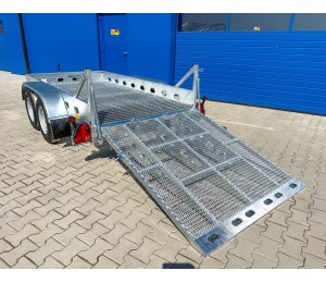 Przyczepa pod minikoparkę Rydwan EURO B-2600/2/E3 NOWA WERSJA 350x150x22 cm