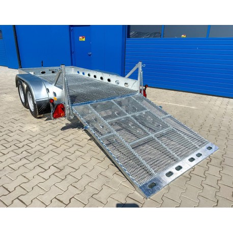 Przyczepa pod minikoparkę Rydwan EURO B-2600/2/E3 NOWA WERSJA 350x150x22 cm