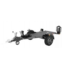 PRZYCZEPA MOTOCYKLOWA MT-1 SKŁADANA UCHYLNA BLACK EDITION 750KG