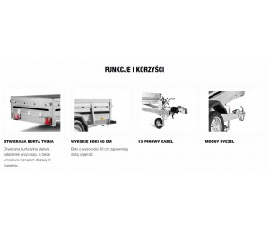 Tvåaxlade Släpvagnar upp till 750 kg