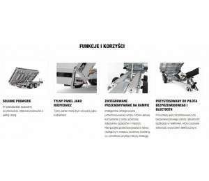 Przyczepy Towarowe Ciężkie do 3500 kg