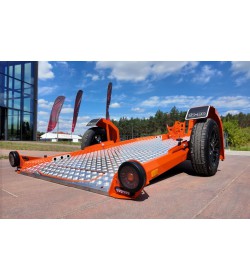 PRZYCZEPA TEMA MOTO QUAD UCHYLNA HYDRAULIKA 750KG