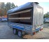 Przyczepa Magicus 300x150 typu transporter, zdejmowane burty