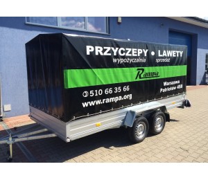 Przyczepa Rydwan Euro C-750/H6 345x170x35 cm