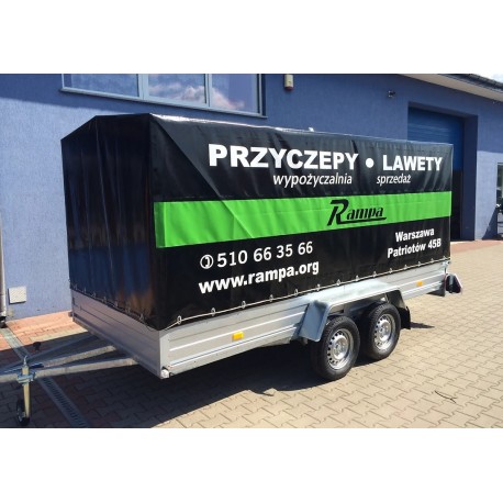 Przyczepa Rydwan Euro C-750/H6 345x170x35 cm