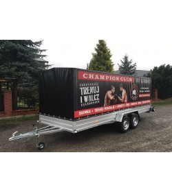 PRZYCZEPA RYDWAN EURO C-750/D3 245X145X35 CM