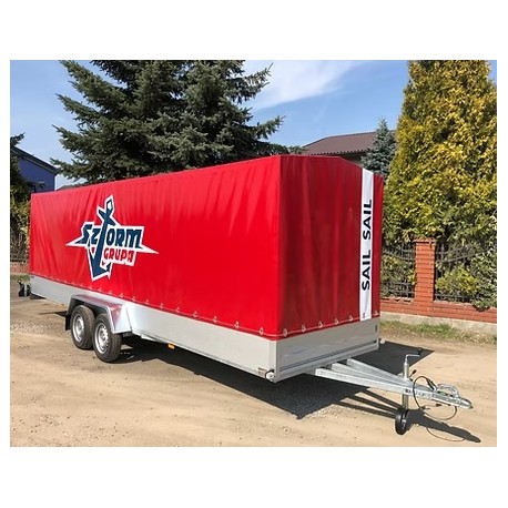 PRZYCZEPA RYDWAN EURO C-750/D3 245X145X35 CM