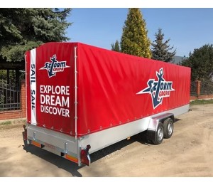 Прицепы двухосные до 750 кг