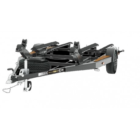 Przyczepa podłodziowa Tema ECO B05/055/18 do łodzi 5 m