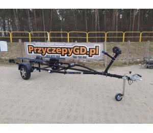 Przyczepa podłodziowa AQUA  TOP FLEX  do transportu łodzi lub skutera wodnego