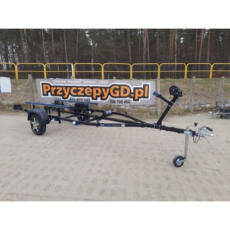 Przyczepa podłodziowa Tema JET (pod skuter wodny max długość 4,5 m)