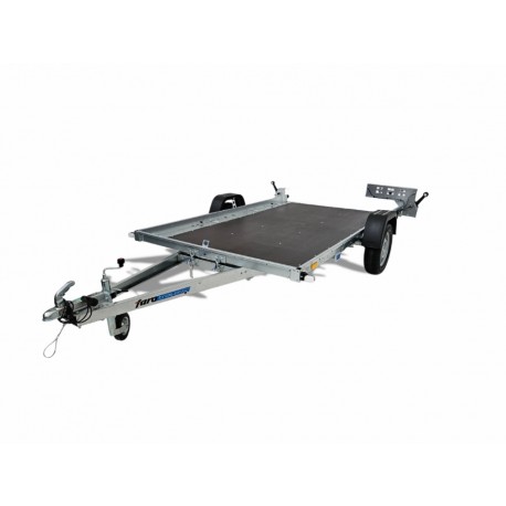 Lekka platforma uchylna do transportu motocykla lub quada VIARUS ONE firmy FARO