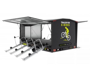  - Przyczepa do przewozu rowerów PRA400 LORRIES