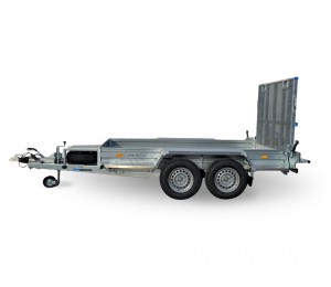 Przyczepa pod minikoparkę TANTUS FARO DMC 2700 kg 300x150 z rampą